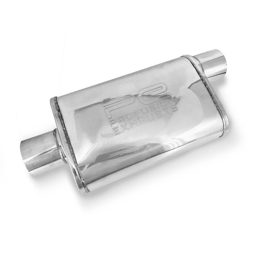 Oval exhaust silencer - oval,