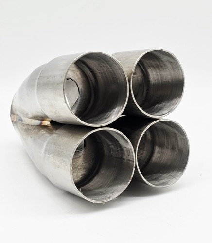 Stainless into exhaust - 4,