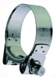 Motorcycle exhaust clamp - motorcycle,