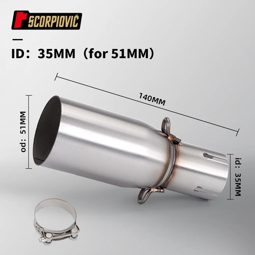 51mm motorcycle exhaust - 51mm,