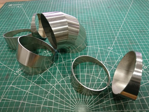 Stainless exhaust pie - exhaust, 90