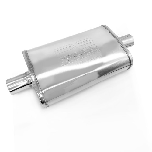 Oval exhaust silencer - oval,
