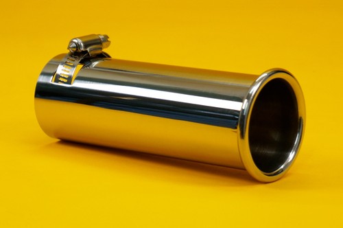 Rolled end exhaust tip - rolled,