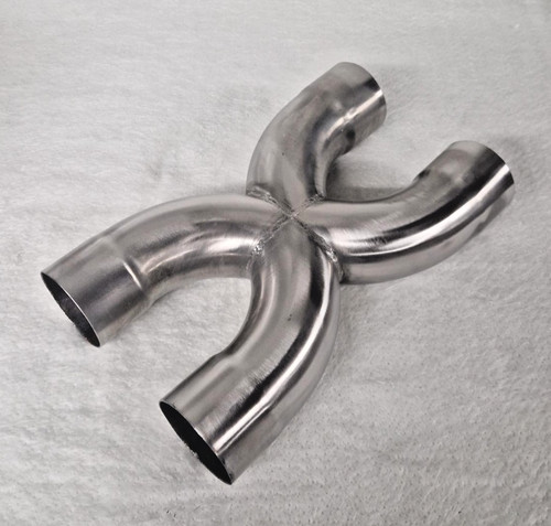 Pipe mandrel bend crossover - x,