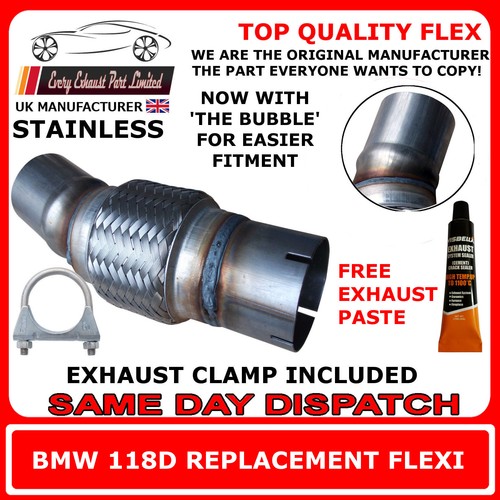 Bmw 118d exhaust flexi - bmw,